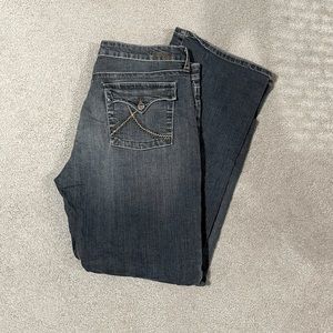 Common Genes Jeans - Black/Grey wash Size 14